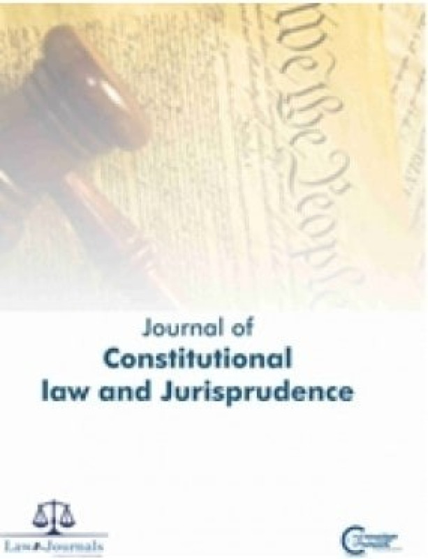 Journal Of Constitutional Law And Jurisprudence