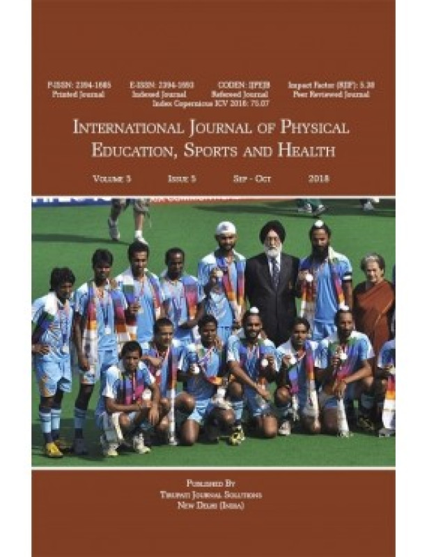 International Journal of Physical Education Sports and Health