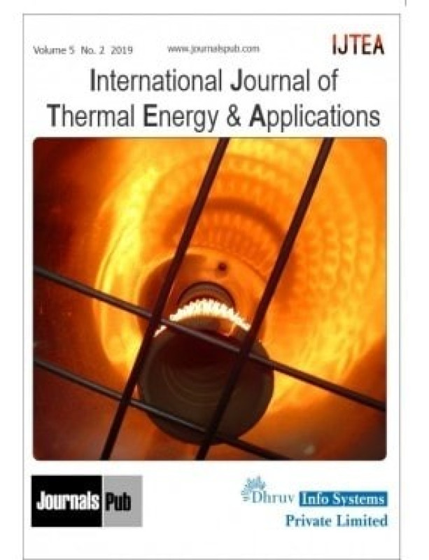 International Journal of Thermal Energy and Applications