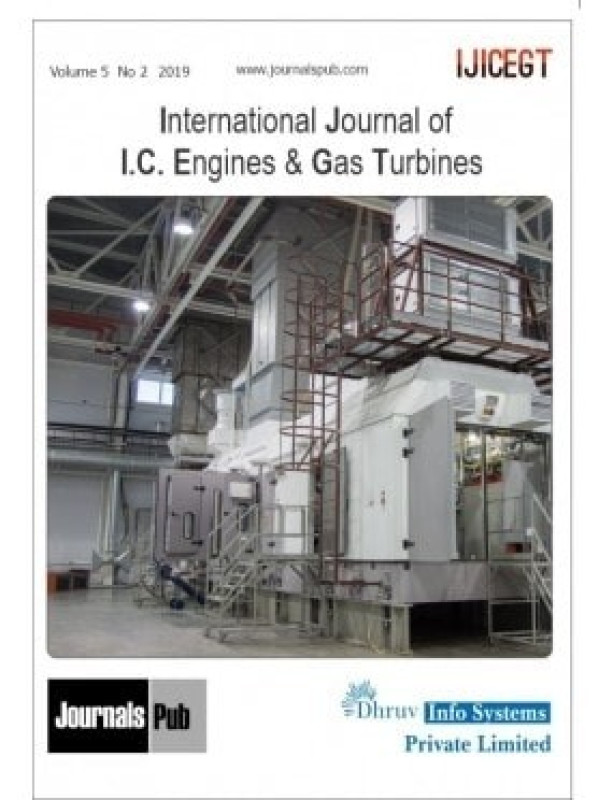 International Journal of IC Engines and Gas Turbines