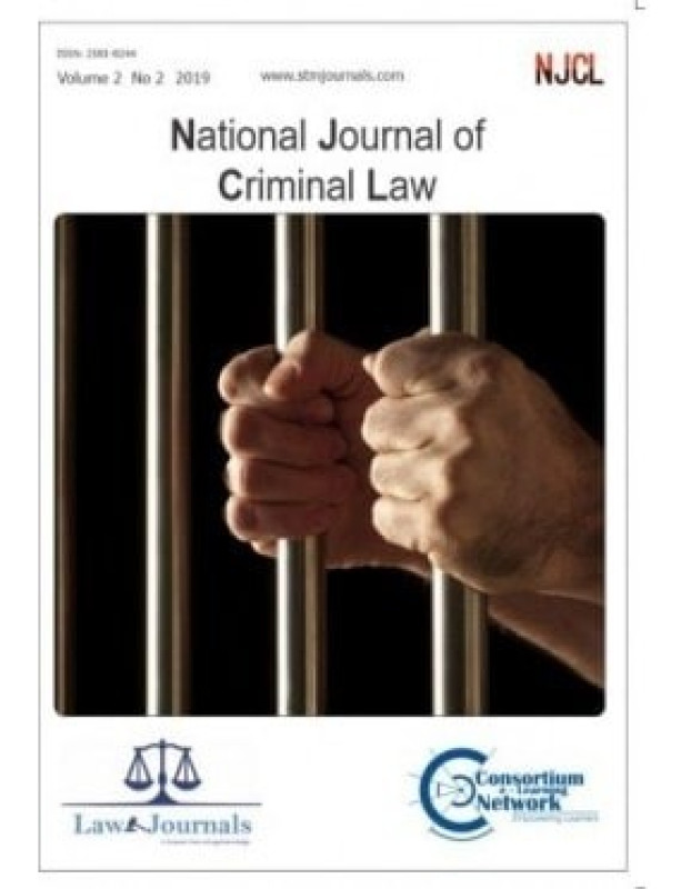 National Journal Of Criminal Law