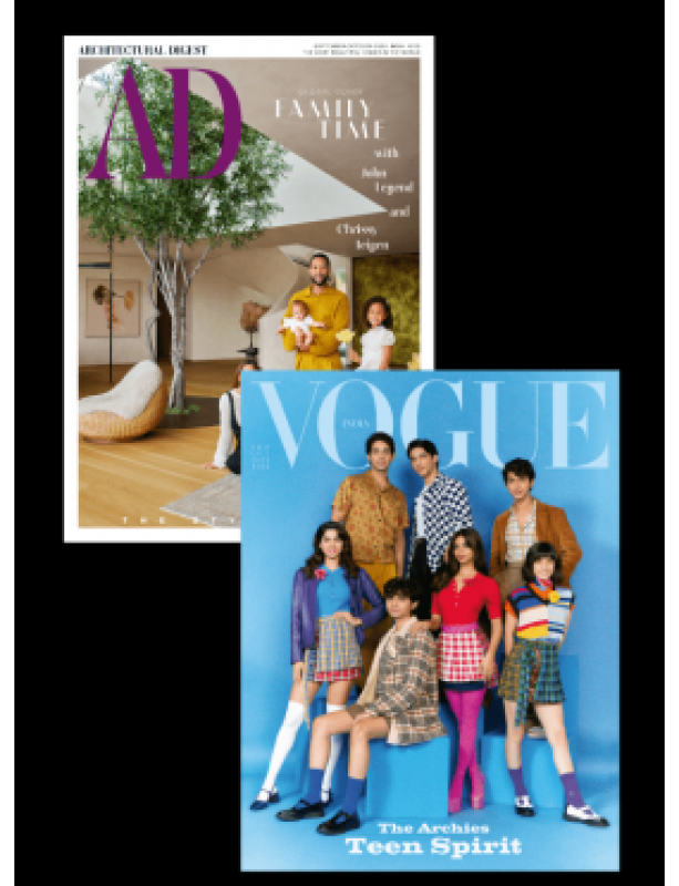 Vogue + Architectural Digest Magazine Combo