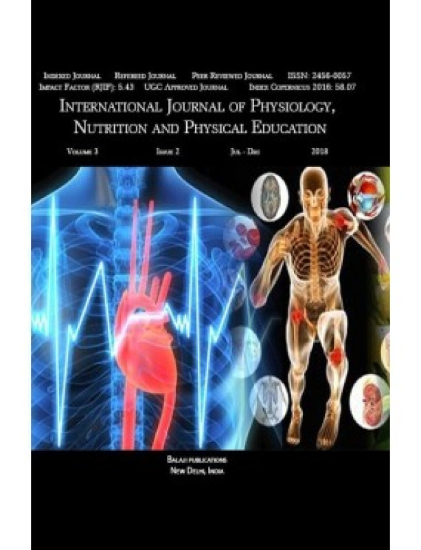 International Journal of Physiology Nutrition and Physical Education
