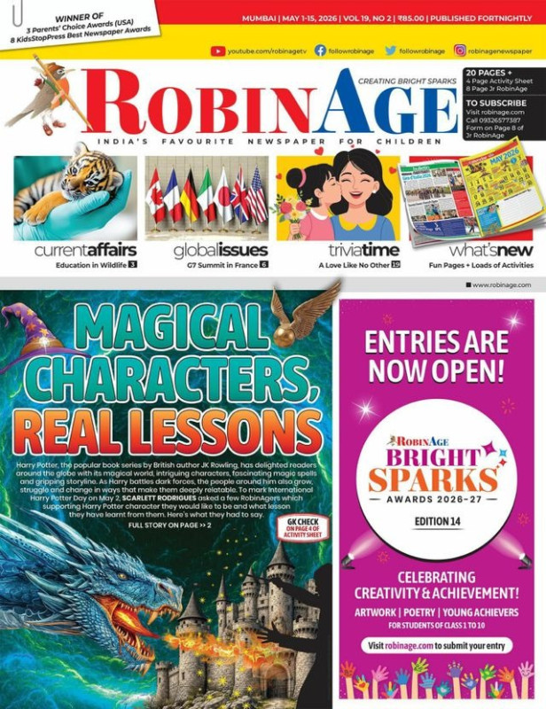 RobinAge India's Favourite Newspaper for Children