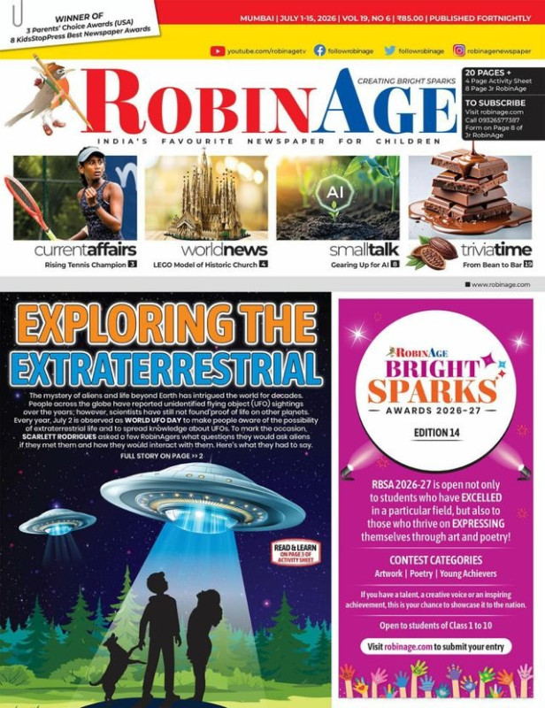 RobinAge India's Favourite Newspaper for Children