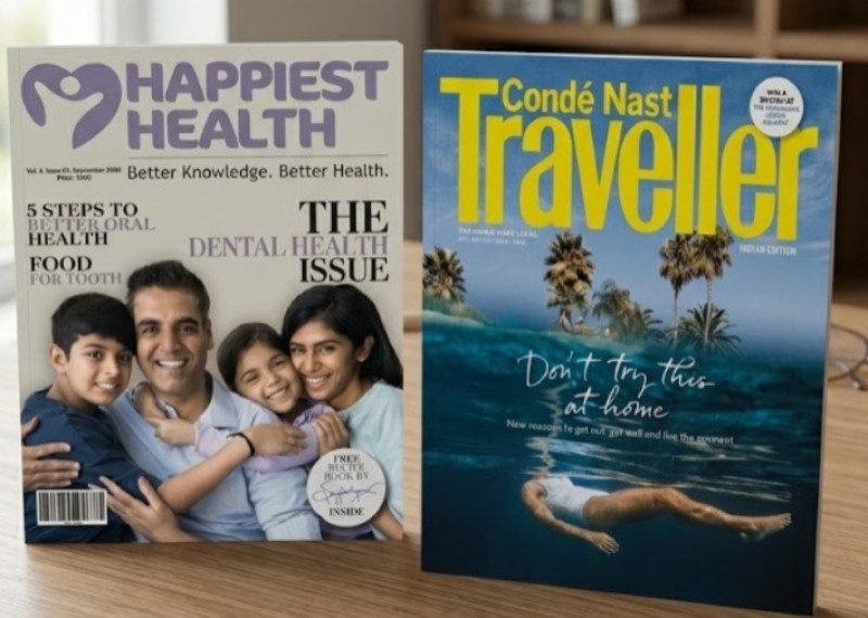Happiest Health + Conde Nast Traveller Magazine Combo