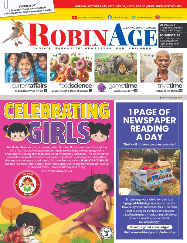 RobinAge India's Favourite Newspaper for Children