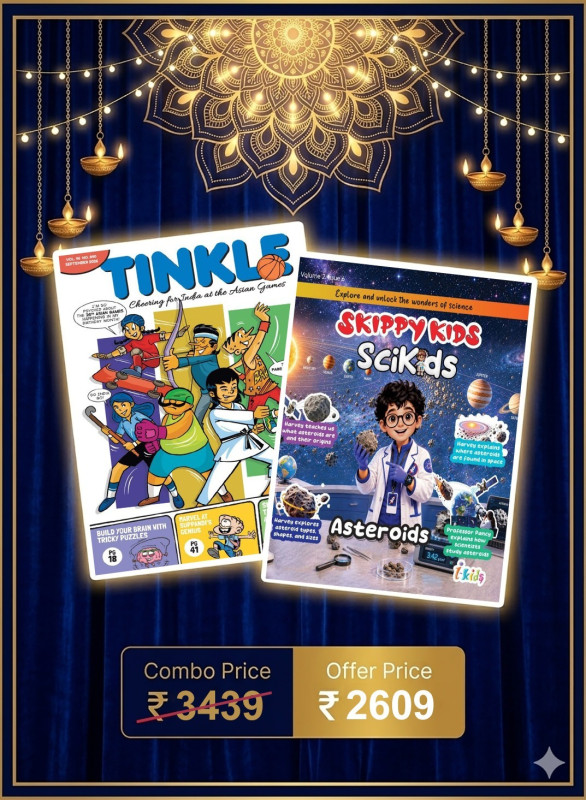SciKids + Tinkle Magazine combo