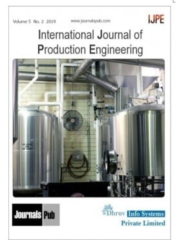 International Journal of Production Engineering