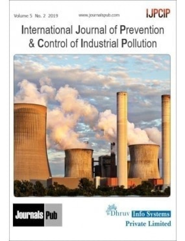 International Journal Of Prevention And Control Of Industrial Pollution
