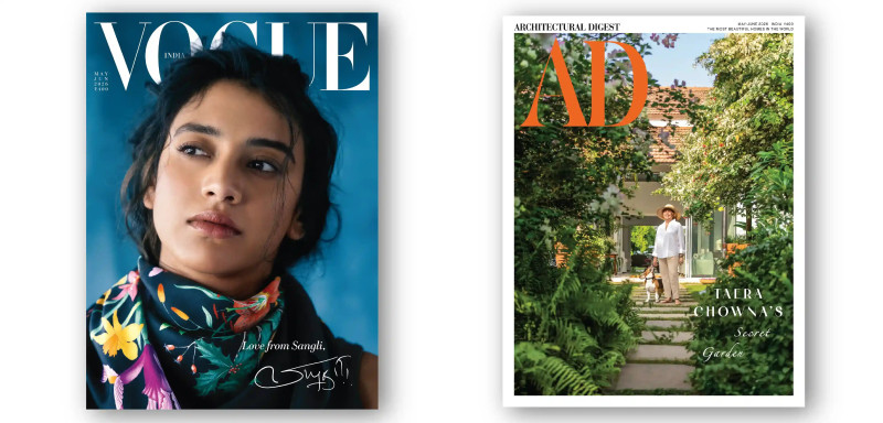 Vogue + Architectural Digest Magazine Combo