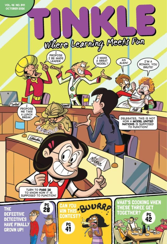 Tinkle Magazine physical