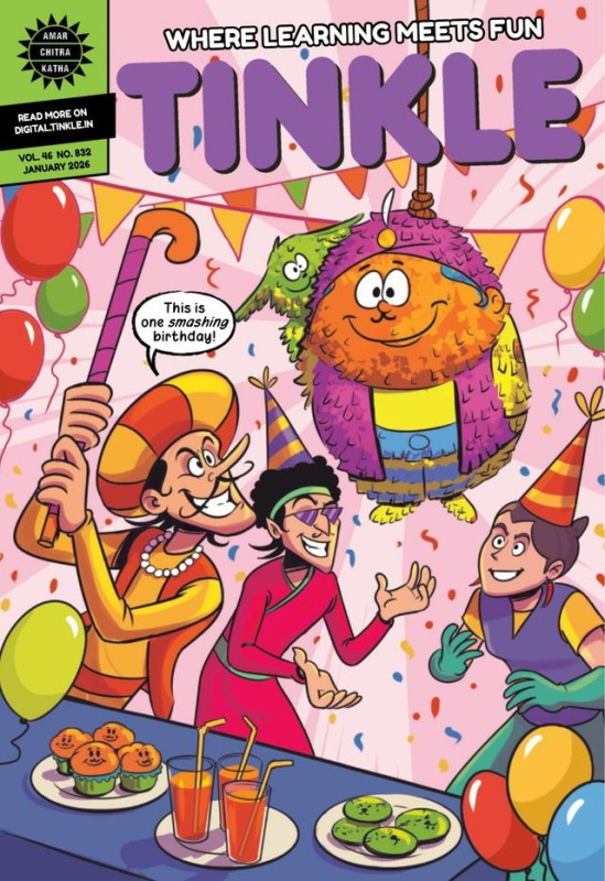 Tinkle Magazine Physical