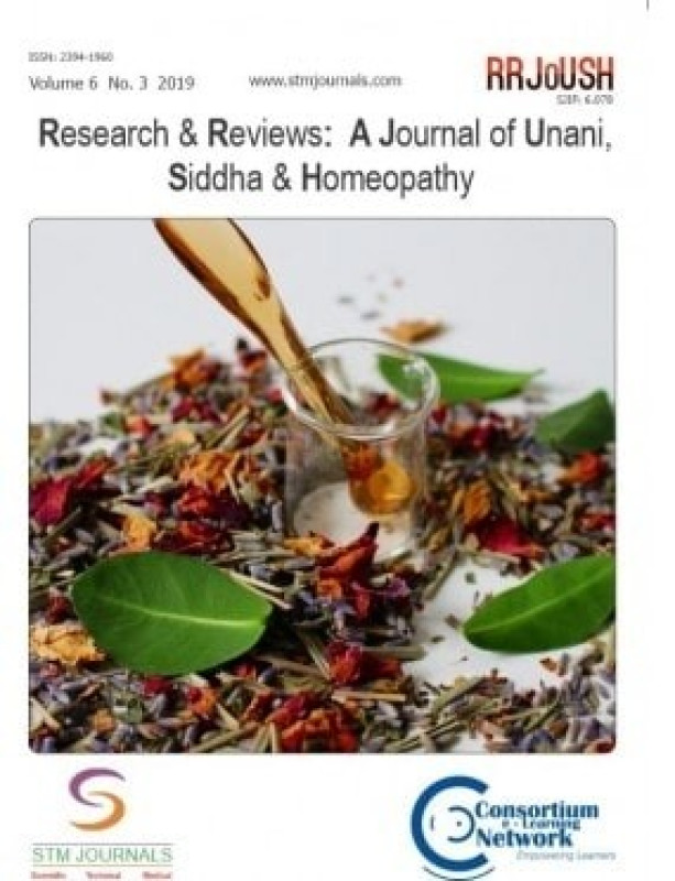 A Journal of Unani Siddha and Homeopathy