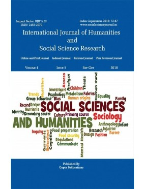 International Journal of Humanities and Social Science Research