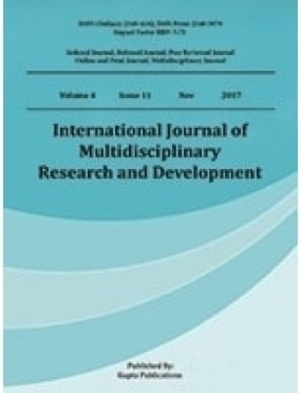 Research Review International Journal of Multidisciplinary