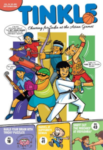 Tinkle Magazine physical