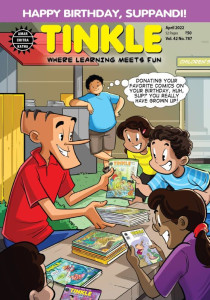 Tinkle Magazine Print Single Issue April 2022