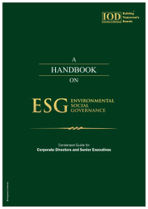 A Handbook on ESG (Environmental, Social & Governance)