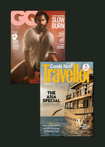 GQ + Conde Nast Traveller Magazines Combo
