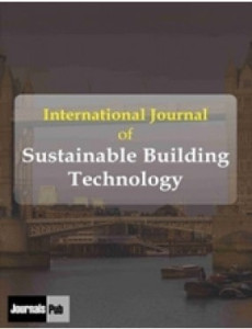 International Journal Of Sustainable Building Technology