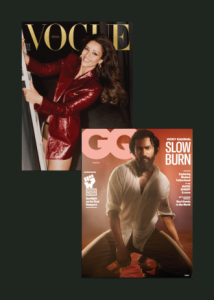 Vogue + GQ Magazines Combo