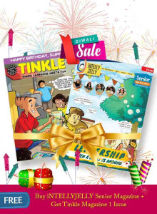 Buy iNTELLYJELLY Senior Magazine + Get Tinkle Magazine Single Issue Free