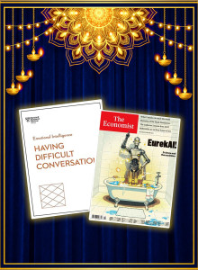 The Economist + Having Difficult Conversations (HBR Emotional Intelligence Series)