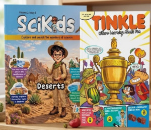SciKids + Tinkle Magazine combo