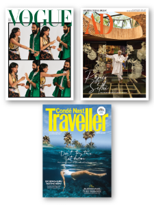 Vogue + Conde Nast Traveller + Architectural Digest Combo