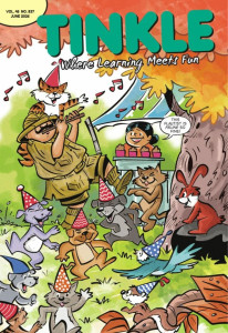 Tinkle Magazine Physical