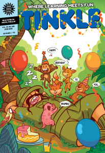 Tinkle Magazine Physical