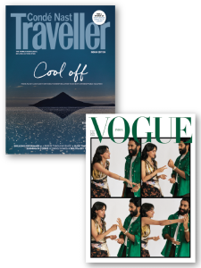 Vogue + Conde Nast Traveller Magazines Combo